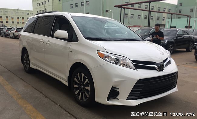 2020款丰田塞纳3.5L四驱标配版 18轮/7座/雷测现车45万