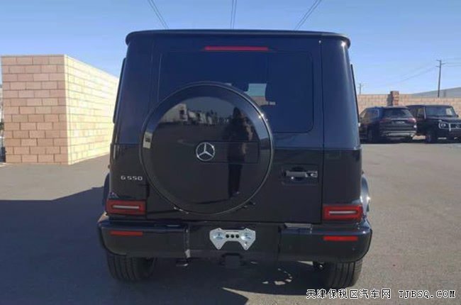 20款奔驰G550美规版 20熏黑轮/外观包/暗夜包现车209万