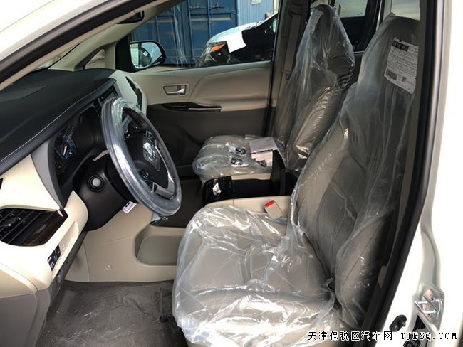 20款丰田塞纳3.5L四驱XLE版 18轮/天窗/雷测现车52.3万