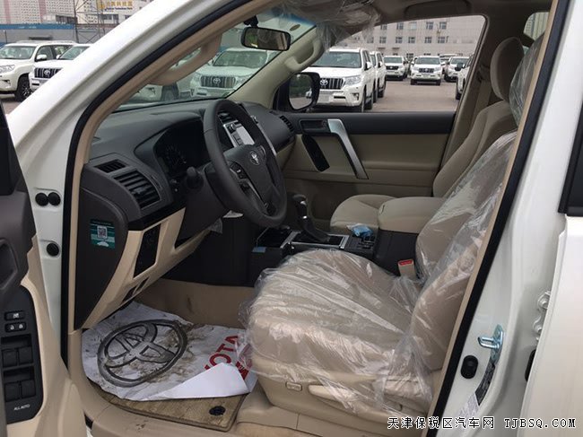 19款丰田普拉多4000中东版 18轮/天窗/后挂备胎现车57万