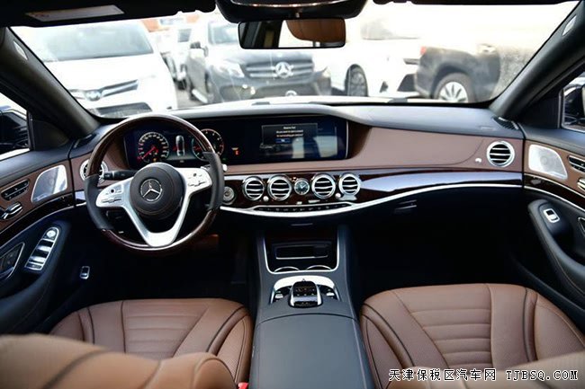 19款奔驰S560加规版 四座包/夜视/后排座椅包现车155万
