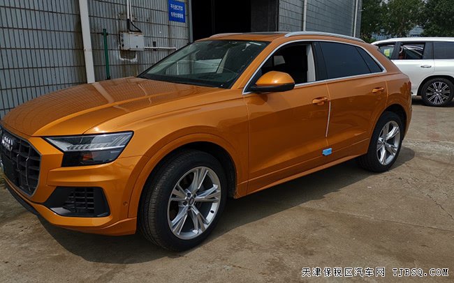 2019款奥迪Q8加规版 BO音响/矩阵LED大灯/21轮现车74万