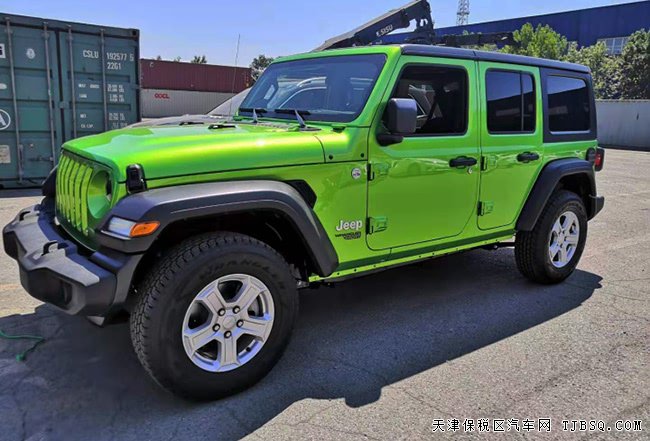 19款JEEP牧马人2.0T加规版 17轮/差速器现车37.5万优选