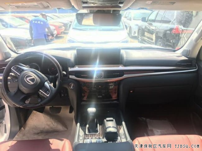 19款雷克萨斯LX570加规版 7座手续/21轮/雷测现车141万