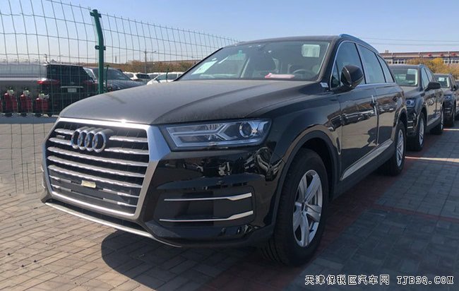 平行进口19款奥迪Q7欧规版 18轮/氙灯/全景现车52.5万