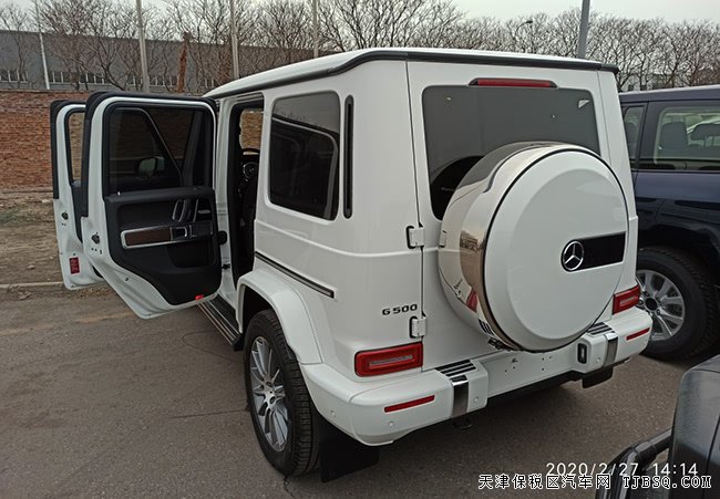 2019款奔驰G500墨西哥版 驾驶包/外观包/天窗现车197万