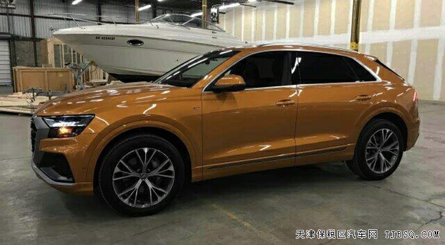 平行进口19款奥迪Q8加规版 22轮/S-line/BO音响现车76万