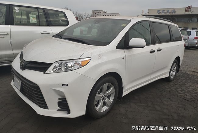 2020款丰田塞纳3.5L两驱CE版 7座/17轮/雷测现车38.2万