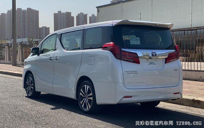 19款丰田埃尔法3.5L尊贵版 航空座椅/双天窗现车99.5万