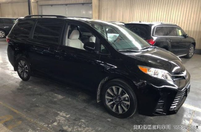 2020款丰田塞纳3.5L四驱LE版 7座/18轮/雷测现车46.5万