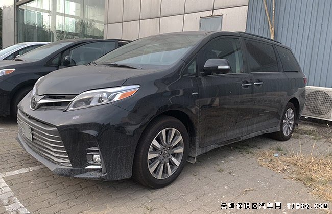 2020款丰田塞纳3.5L四驱版 18轮/7座/雷达测距现车47万