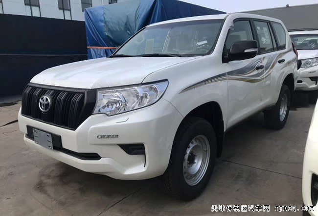 20款丰田普拉多2700中东版 17轮/后挂备胎/天窗现车44万