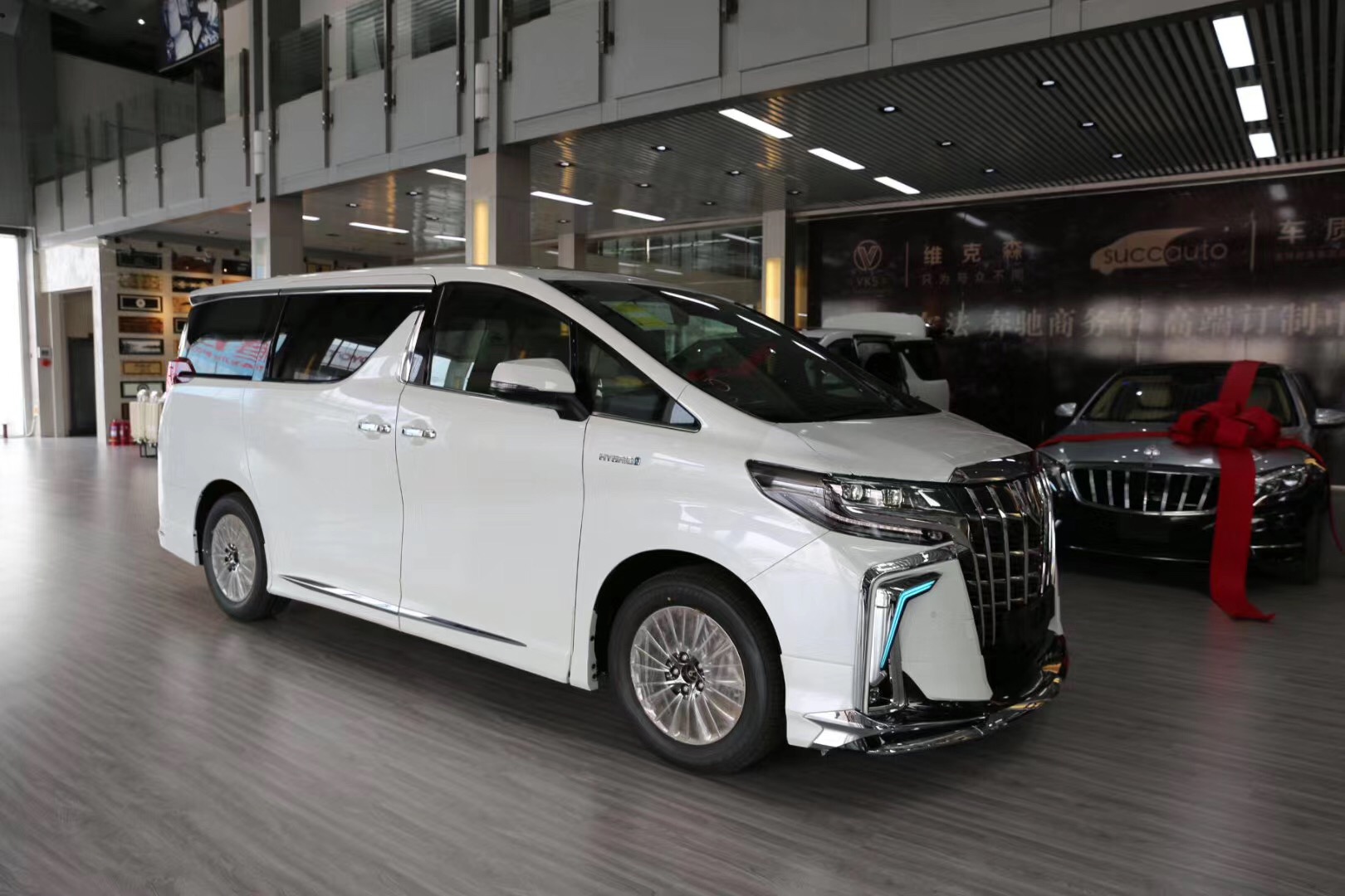 国六，全国上牌，20款丰田埃尔法新宿白天鹅版！