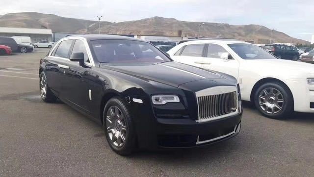 天津港欧版老板座驾劳斯莱斯古思特18款 6.6T 加长 仅售480万