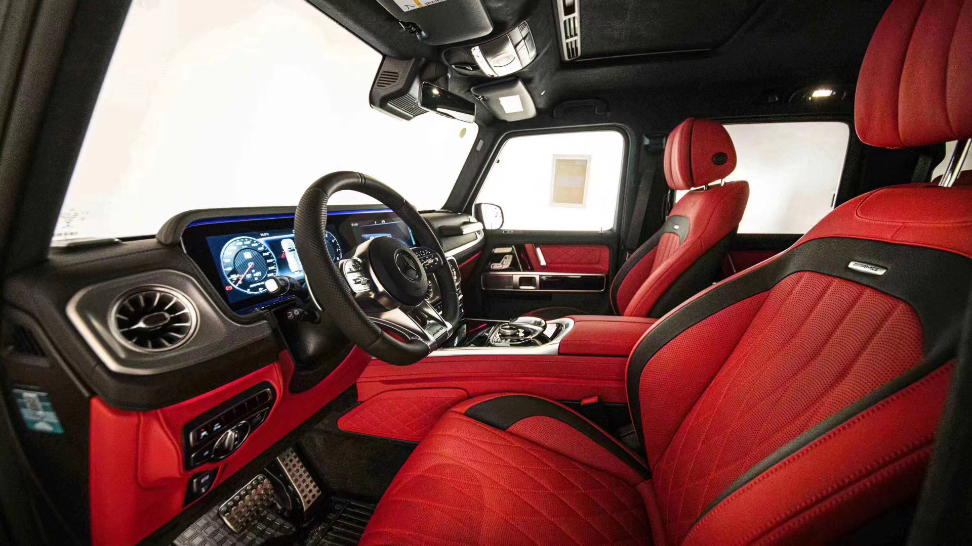 只要一眼你就会爱上它！全新20款红车红内 满配G63 全国唯一一台