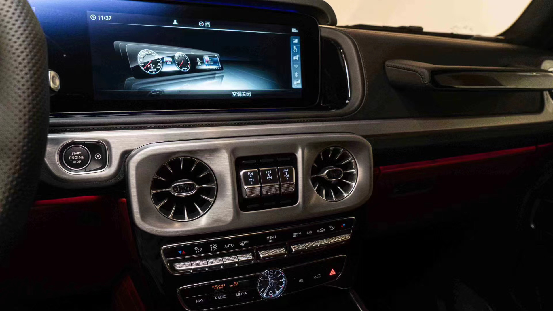 只要一眼你就会爱上它！全新20款红车红内 满配G63 全国唯一一台