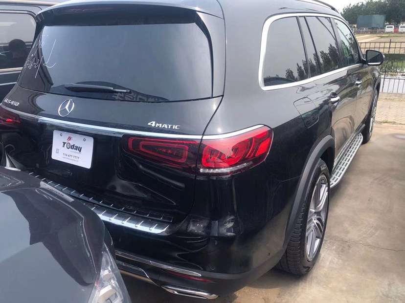 21款奔驰GLS450美版21轮全景天窗 港口国六排放全国上牌