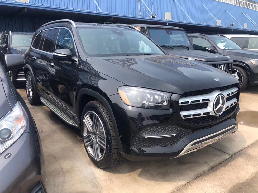 21款奔驰GLS450美版21轮全景天窗 港口国六排放全国上牌