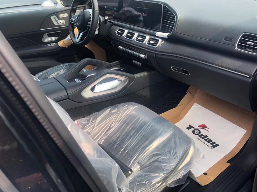 21款奔驰GLS450美版21轮全景天窗 港口国六排放全国上牌