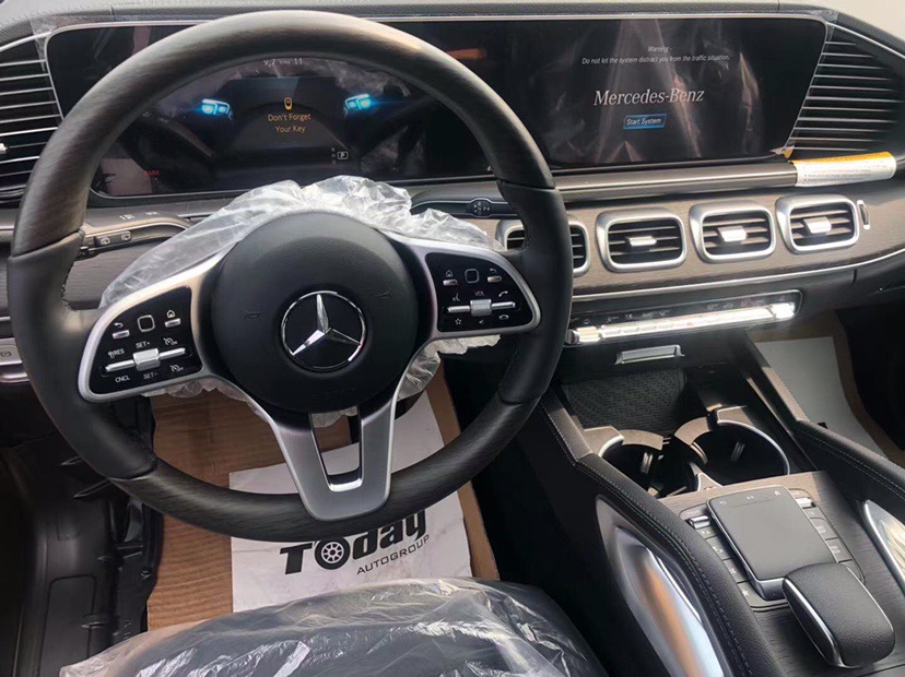 21款奔驰GLS450美版21轮全景天窗 港口国六排放全国上牌