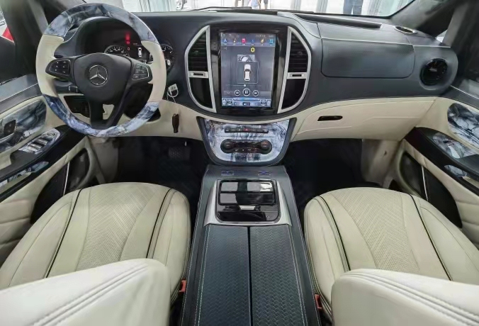 20款双门奔驰威霆改装高顶全隔断商务车 天津港钜惠来袭