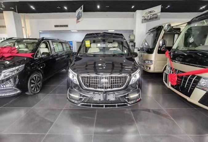 20款双门奔驰威霆改装高顶全隔断商务车 天津港钜惠来袭