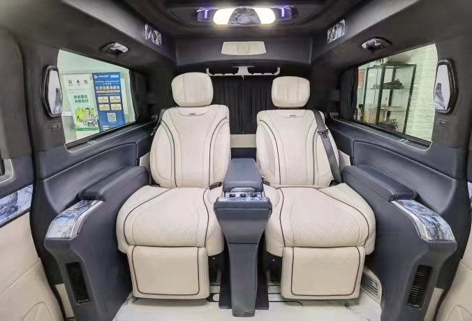 20款双门奔驰威霆改装高顶全隔断商务车 天津港钜惠来袭