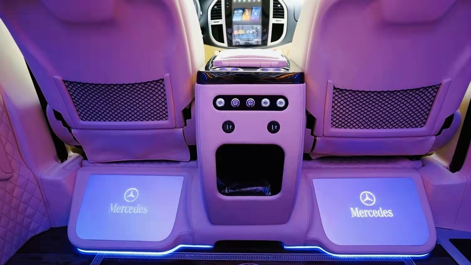 奔驰威霆定制高顶单门版商务车 天津港全国上牌价格钜惠