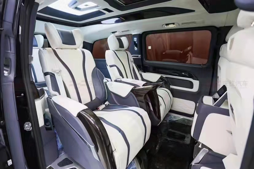 高顶半隔断豪华商务车奔驰V260 天津港全国上牌价格钜惠