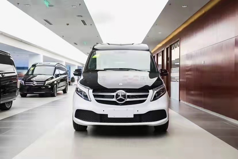 高顶半隔断豪华商务车奔驰V260 天津港全国上牌价格钜惠