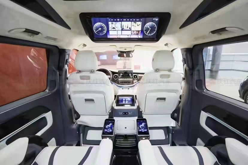 高顶半隔断豪华商务车奔驰V260 天津港全国上牌价格钜惠