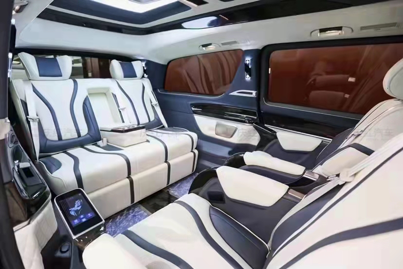 高顶半隔断豪华商务车奔驰V260 天津港全国上牌价格钜惠