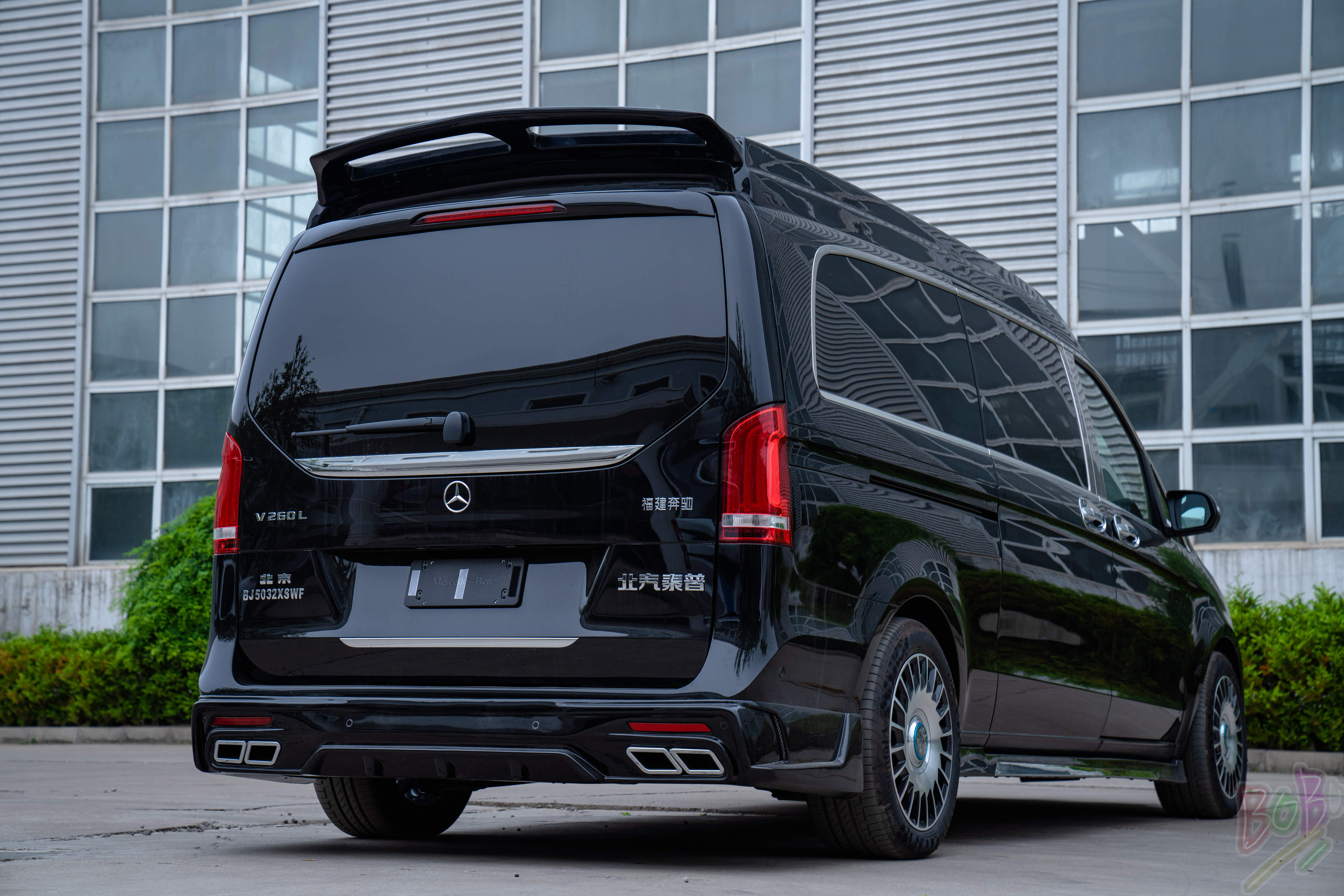 奔驰V260L改装7座高顶商务车 天津港全国上牌价格钜惠