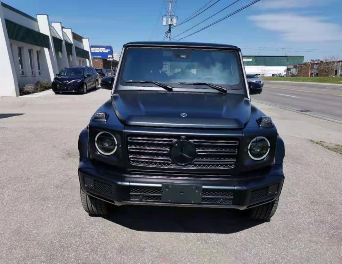 2021款 奔驰G550 天津港保税区现车超底价热销